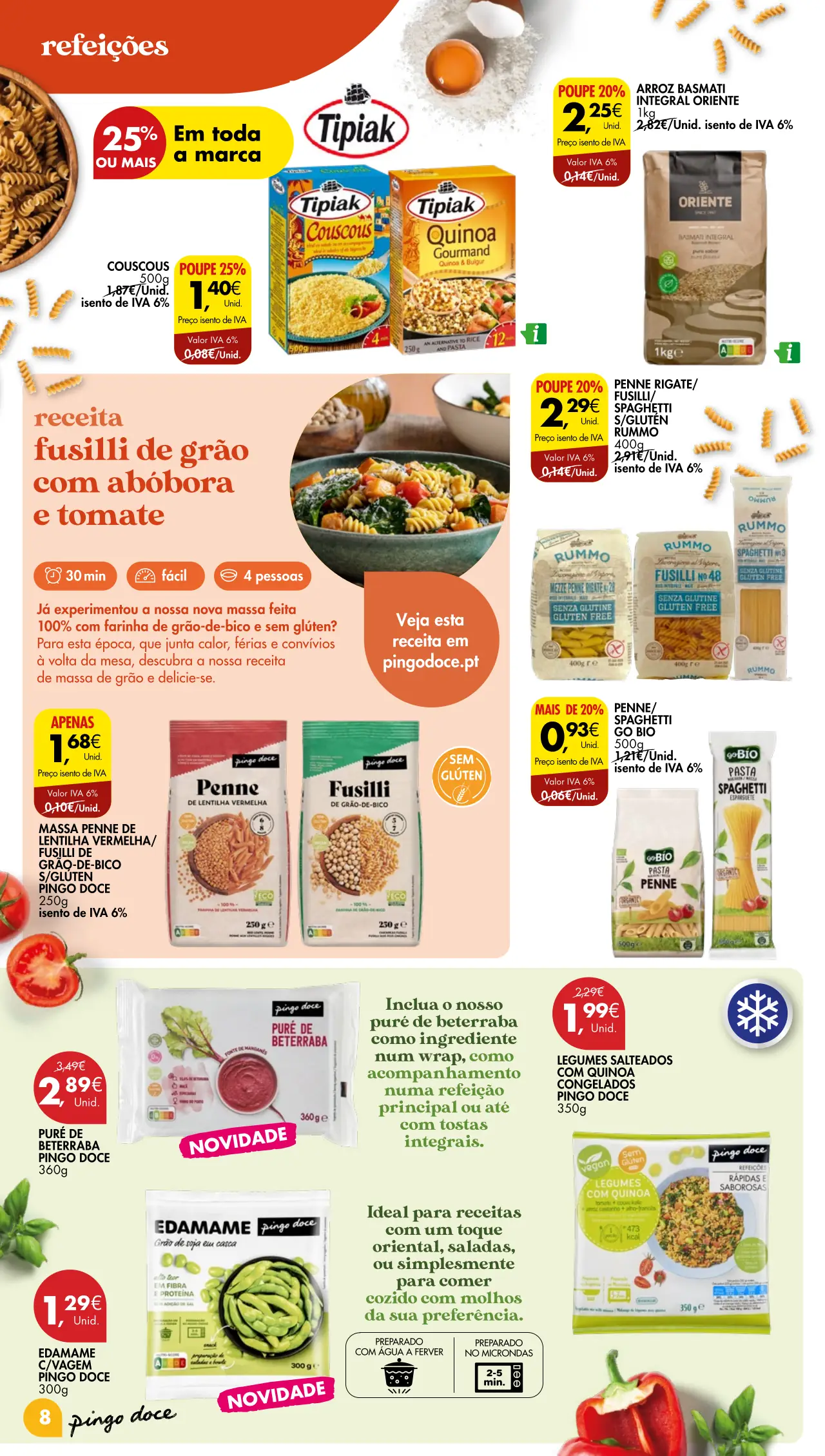 Folheto Pingo Doce escolhas equilibradas (4 a 17 julho)