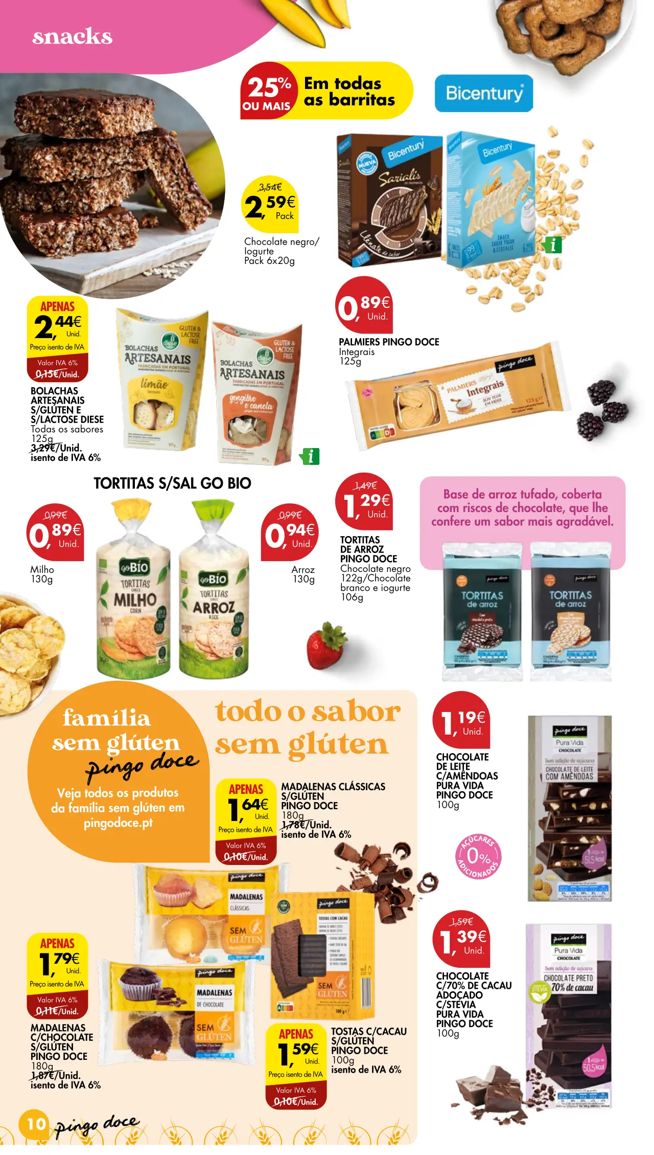 Folheto Pingo Doce escolhas equilibradas (4 a 17 julho)