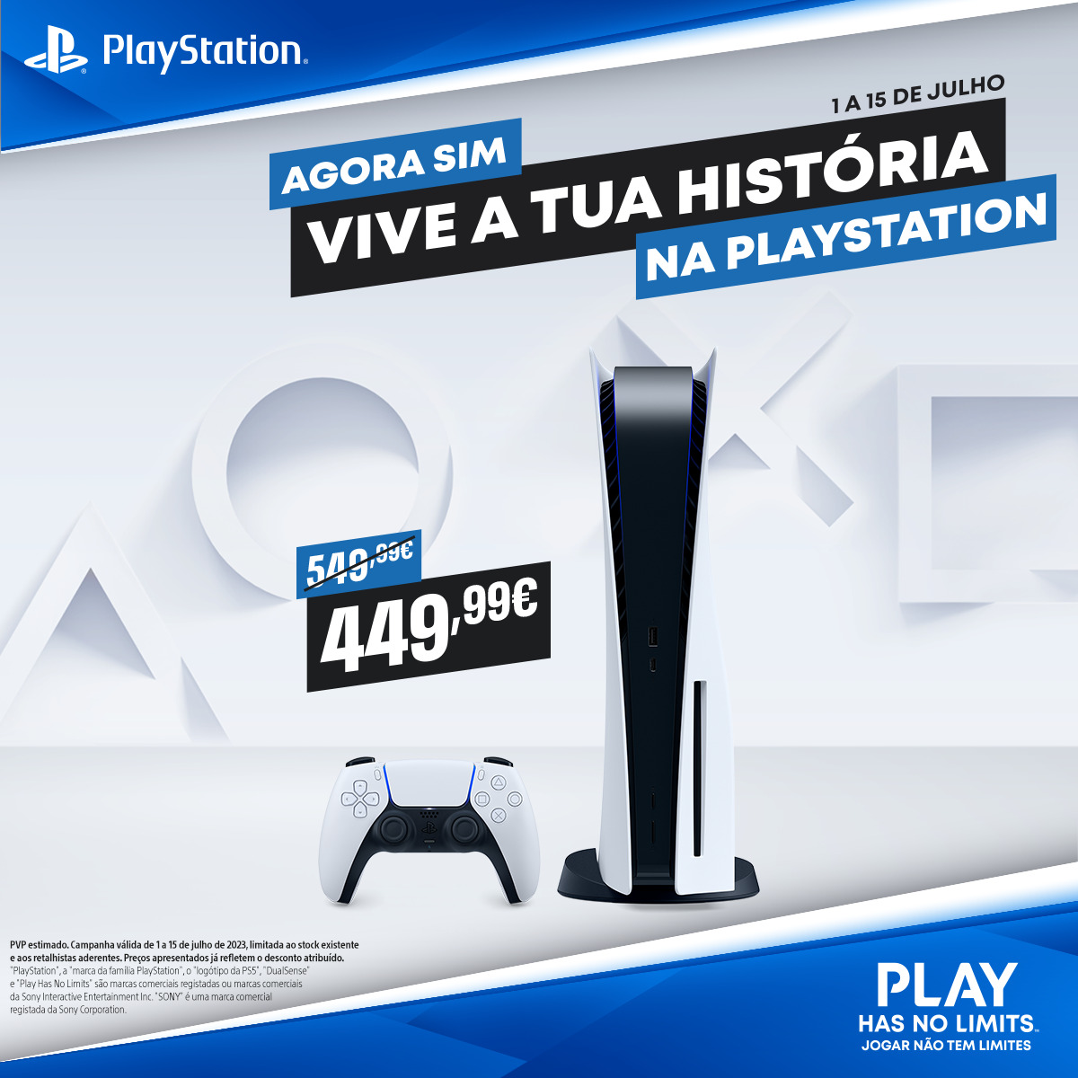 PlayStation 5 | Passatempo – Grava um v&iacute;deo e habilita-te a ganhar uma consola PS5!