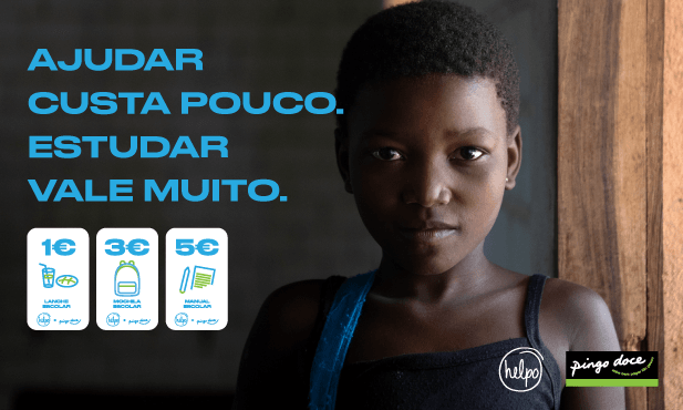 Campanha Solid&aacute;ria HELPO no Pingo Doce: Contribua para a Educa&ccedil;&atilde;o das Crian&ccedil;as de Mo&ccedil;ambique