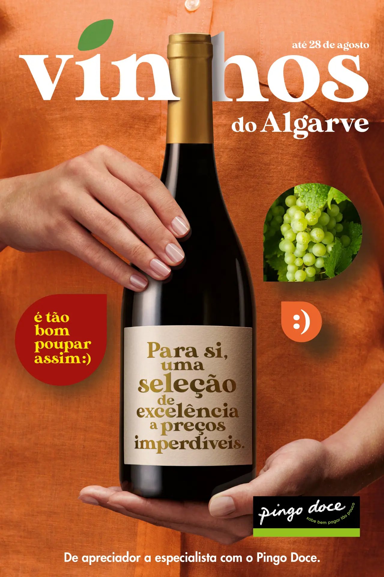 Folheto Pingo Doce Feira Vinhos Algarve (8 a 28 agosto)