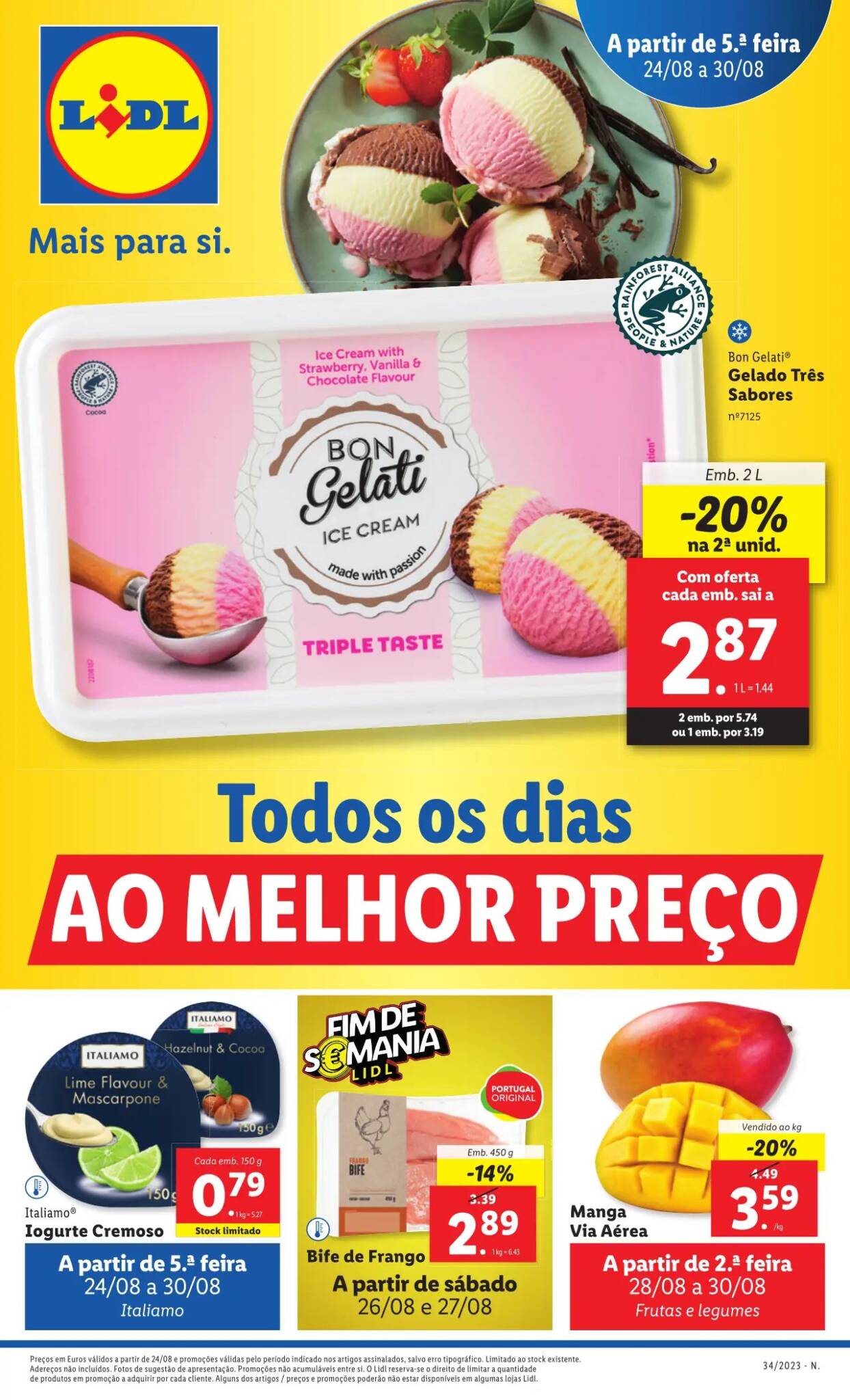 Antevis&atilde;o Folheto LiDL Promo&ccedil;&otilde;es (24 a 30 agosto)