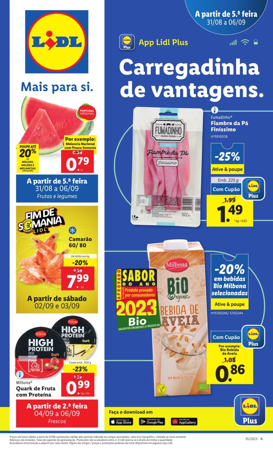 Antevis&atilde;o Folheto LiDL Promo&ccedil;&otilde;es (31 agosto a 6 setembro)