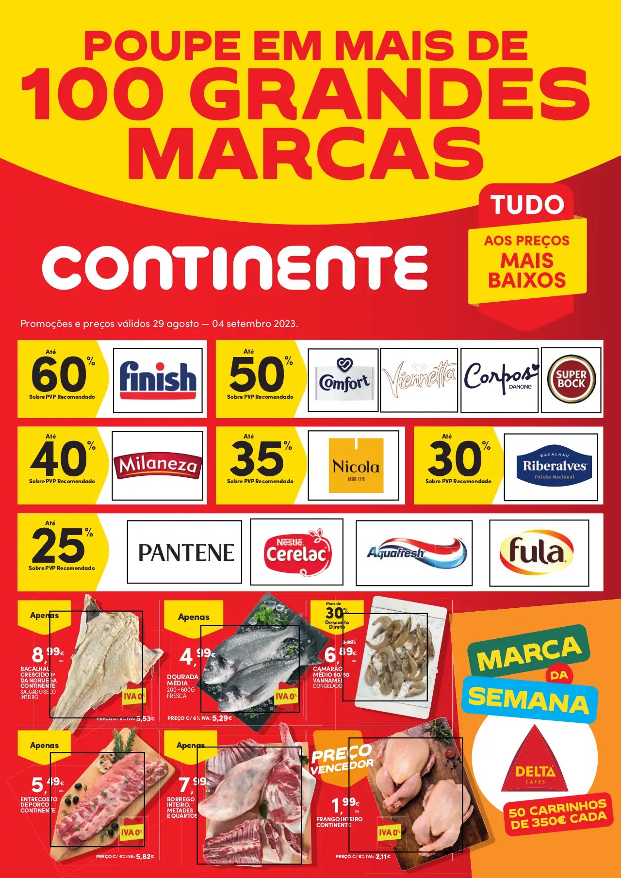 Folheto Continente (29 agosto a 4 setembro)