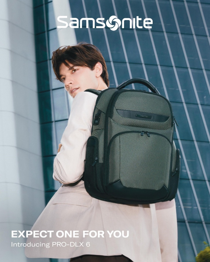 Regresso ao trabalho com estilo: Conhe&ccedil;a as mochilas e pastas Samsonite para profissionais em movimento