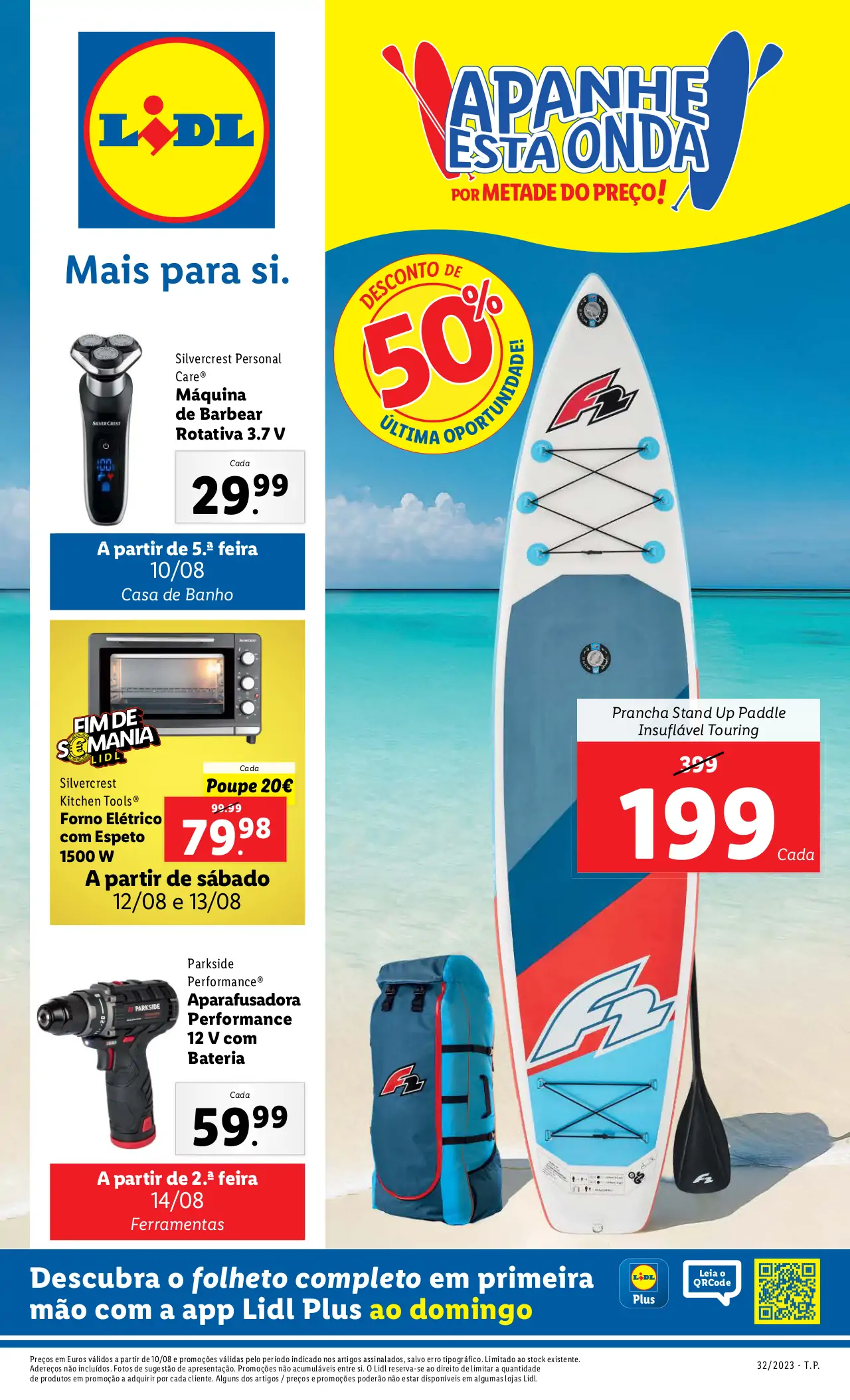 Antevis&atilde;o Folheto LiDL Novidades (a partir de 10 agosto)