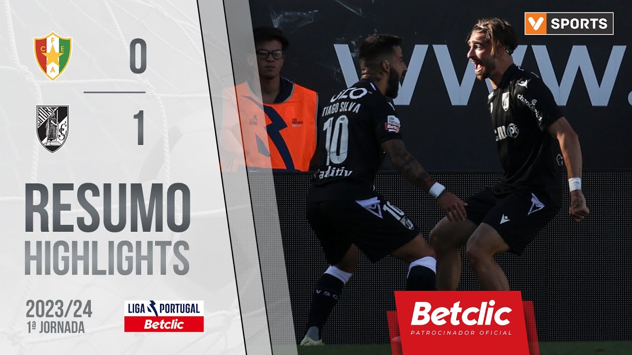 Resumo: Estrela Amadora 0-1 Vit&oacute;ria SC (Liga 23/24 #1)