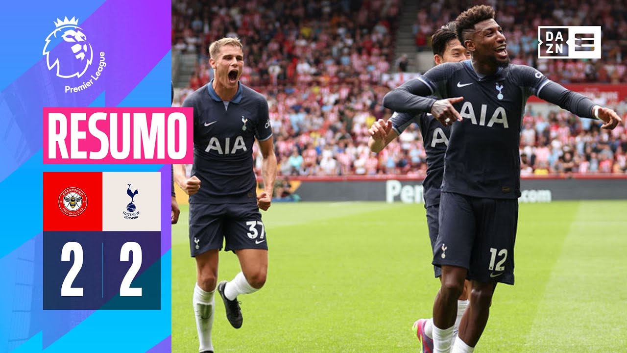 Resumo | Brentford 2-2 Tottenham | Premier League 22/23