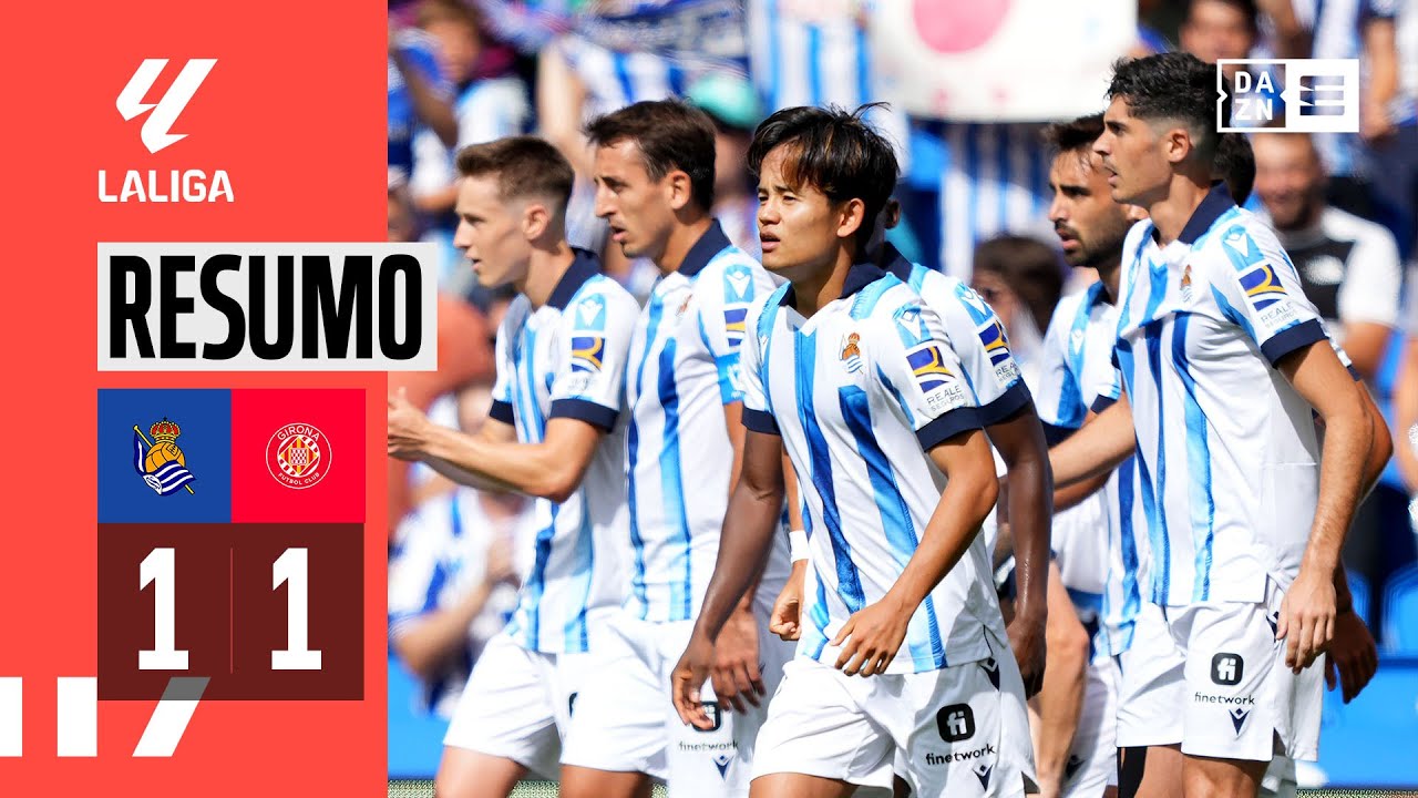 Resumo | Real Sociedad 1-1 Girona | LaLiga 22/23