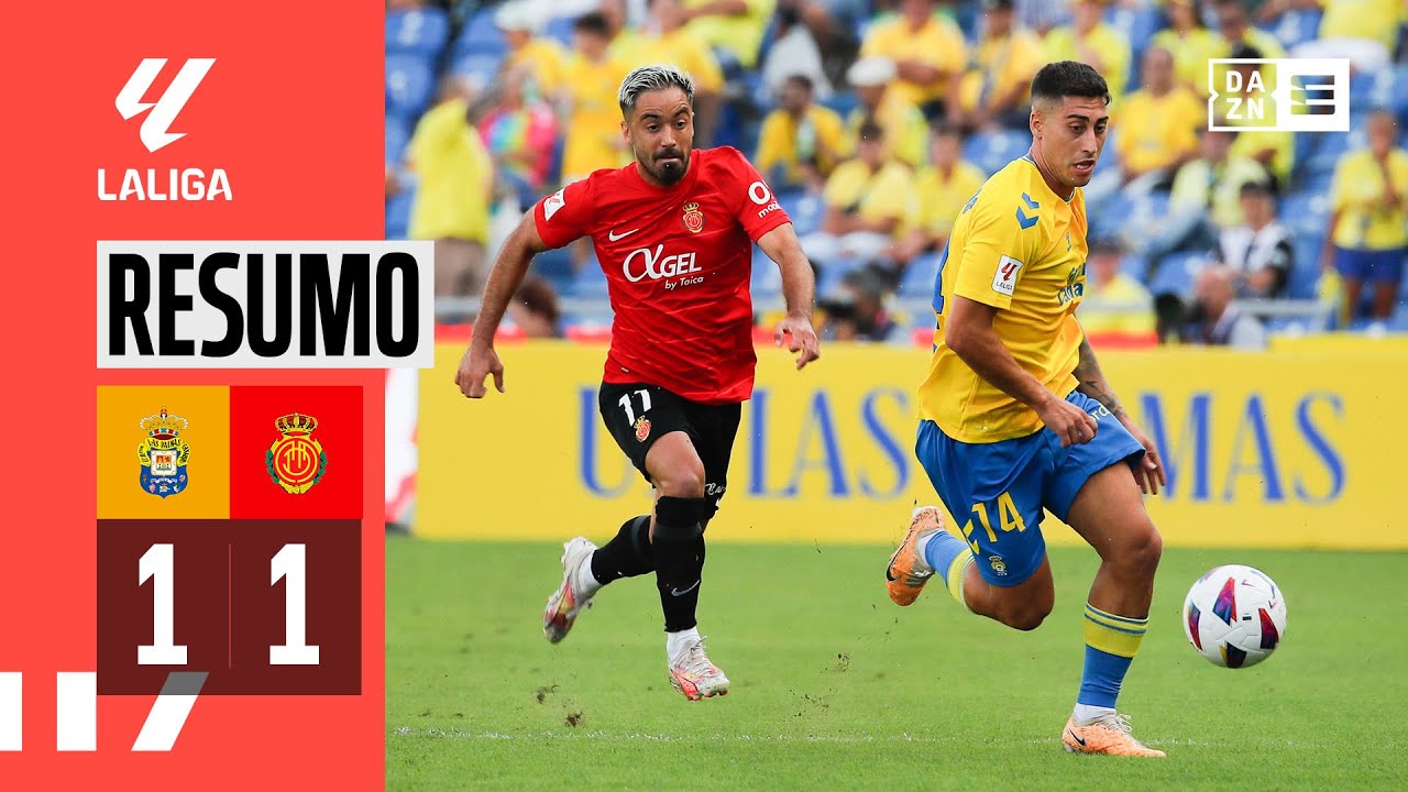Resumo | Las Palmas 1-1 Mallorca | LaLiga 22/23