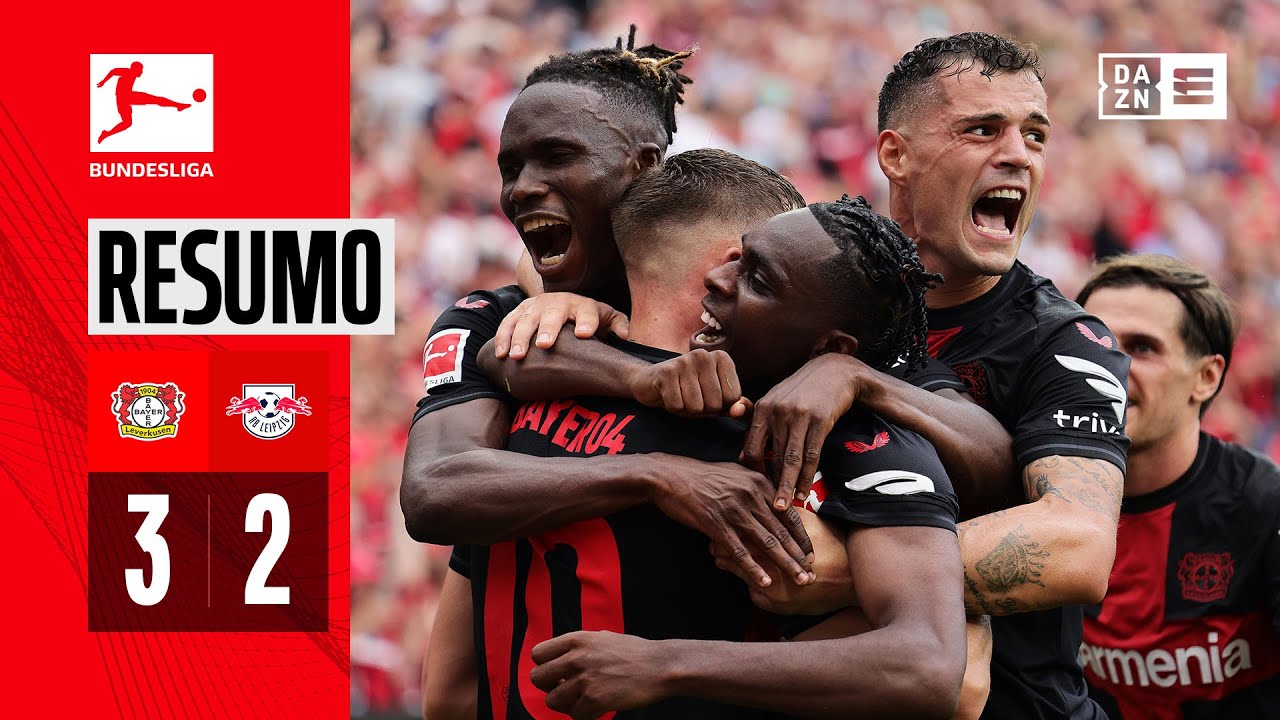 Resumo | Leverkusen 3-2 Leipzig | Bundesliga 23/24