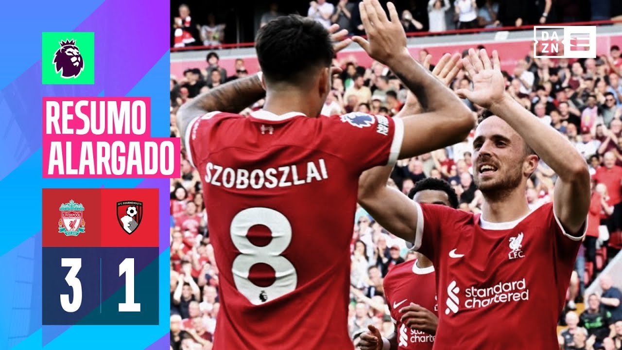 Resumo Alargado | Liverpool 3-1 Bournemouth | Premier League 22/23