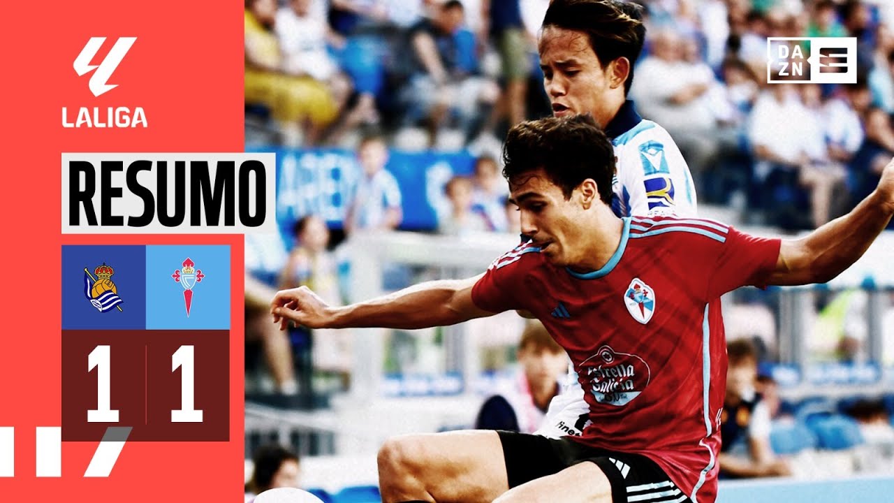 Resumo | Real Sociedad 1-1 Celta de Vigo | LaLiga 22/23