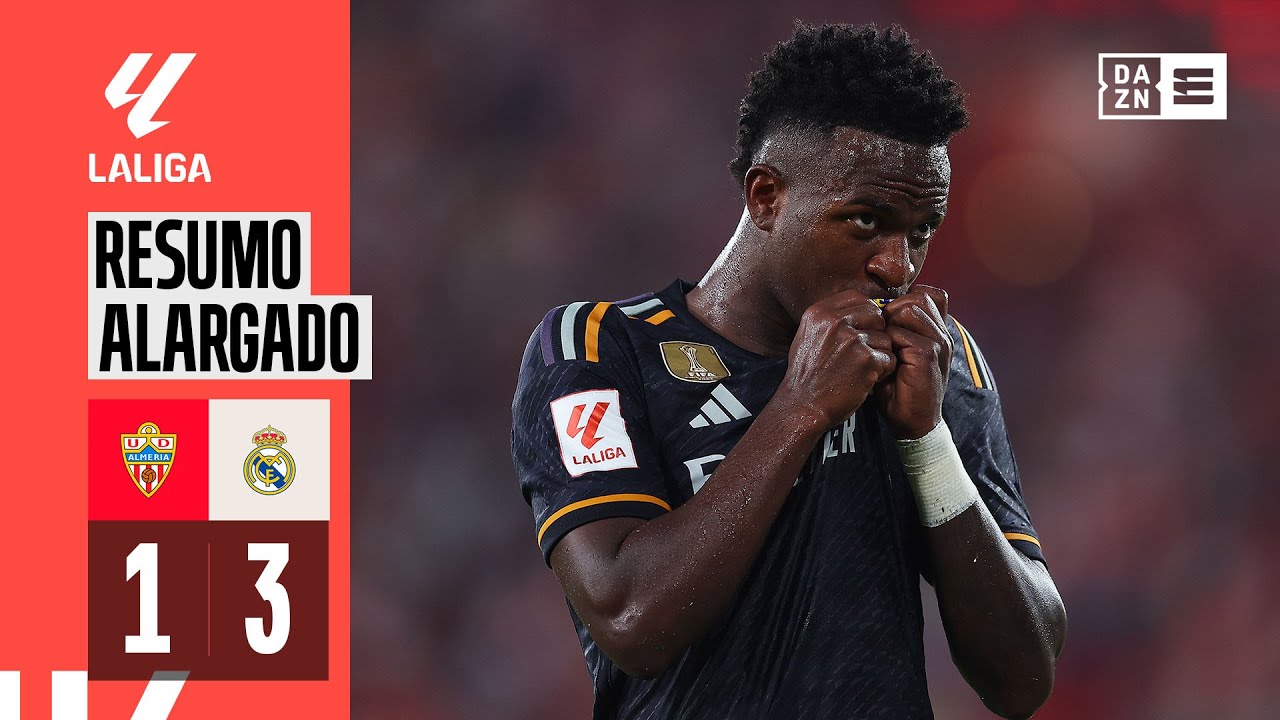 Resumo Alargado | Almer&iacute;a 1-3 Real Madrid | LaLiga 23/24