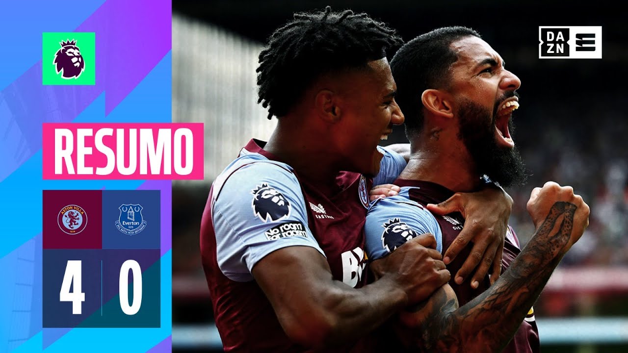 Resumo | Aston Villa 4-0 Everton | Premier League 23/24