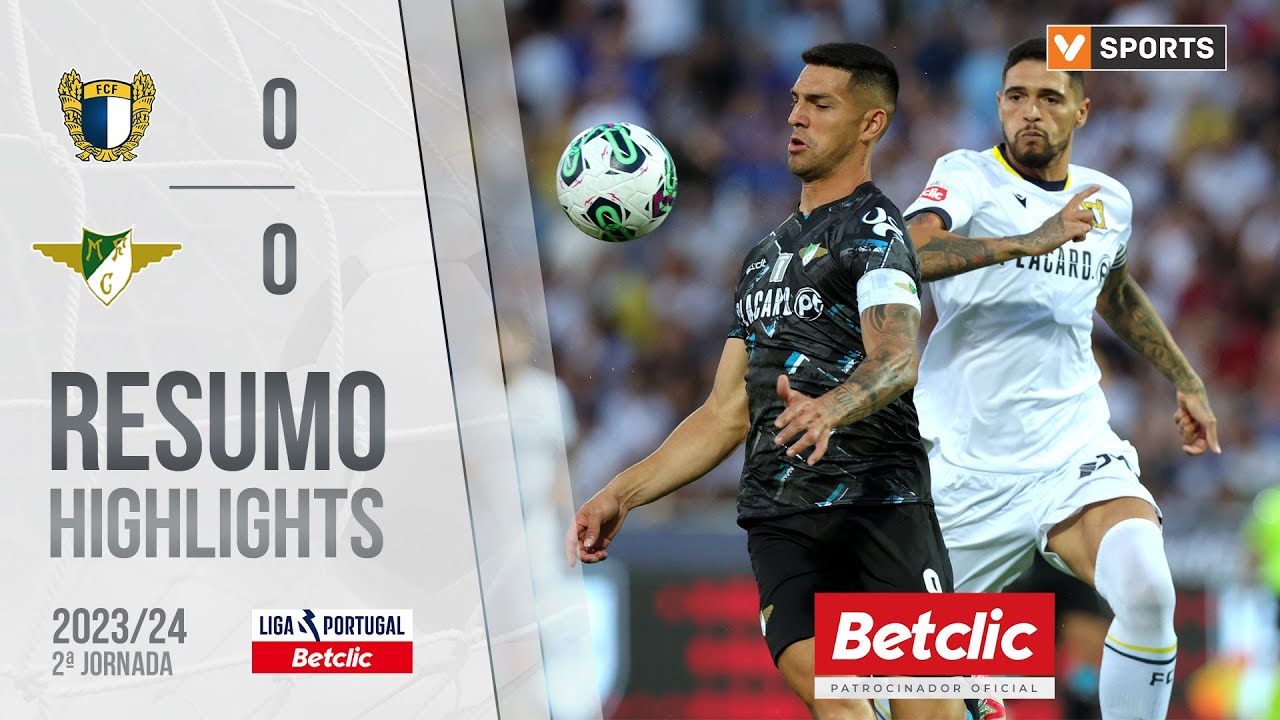 Resumo: Famalic&atilde;o 0-0 Moreirense (Liga 23/24 #2)