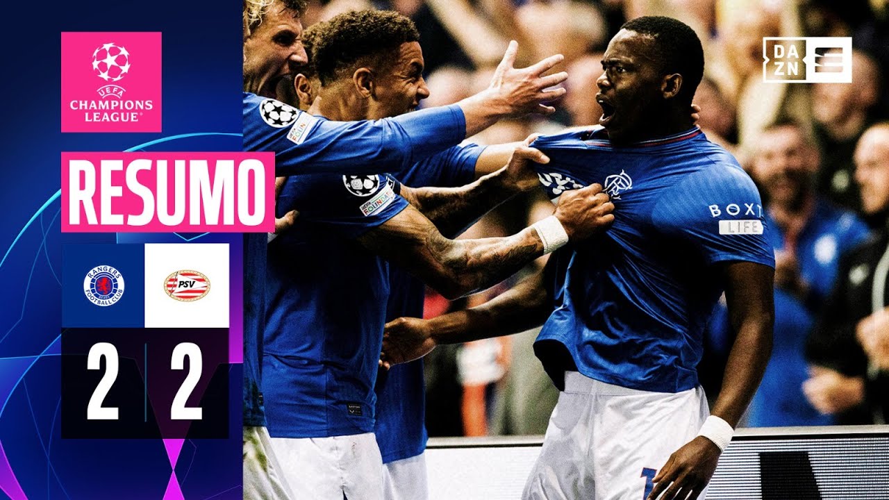 Resumo | Rangers FC 2-2 PSV | Champions League 23/24