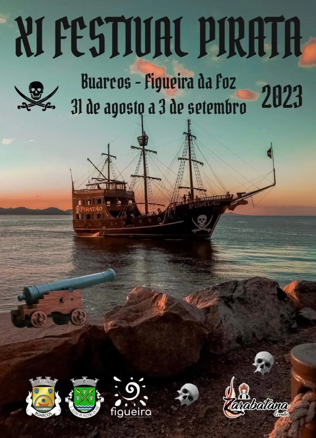 Festival Pirata 2023: Tudo o que precisa de saber sobre o evento em Buarcos, Figueira da Foz