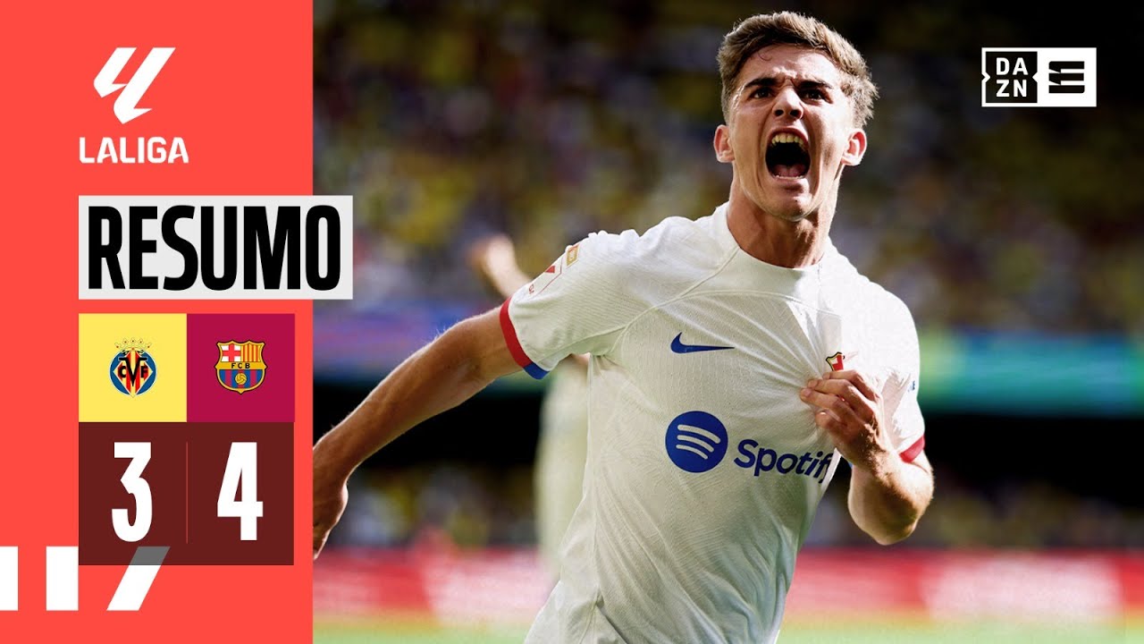 Resumo | Villarreal CF 3-4 FC Barcelona | LaLiga 23/24