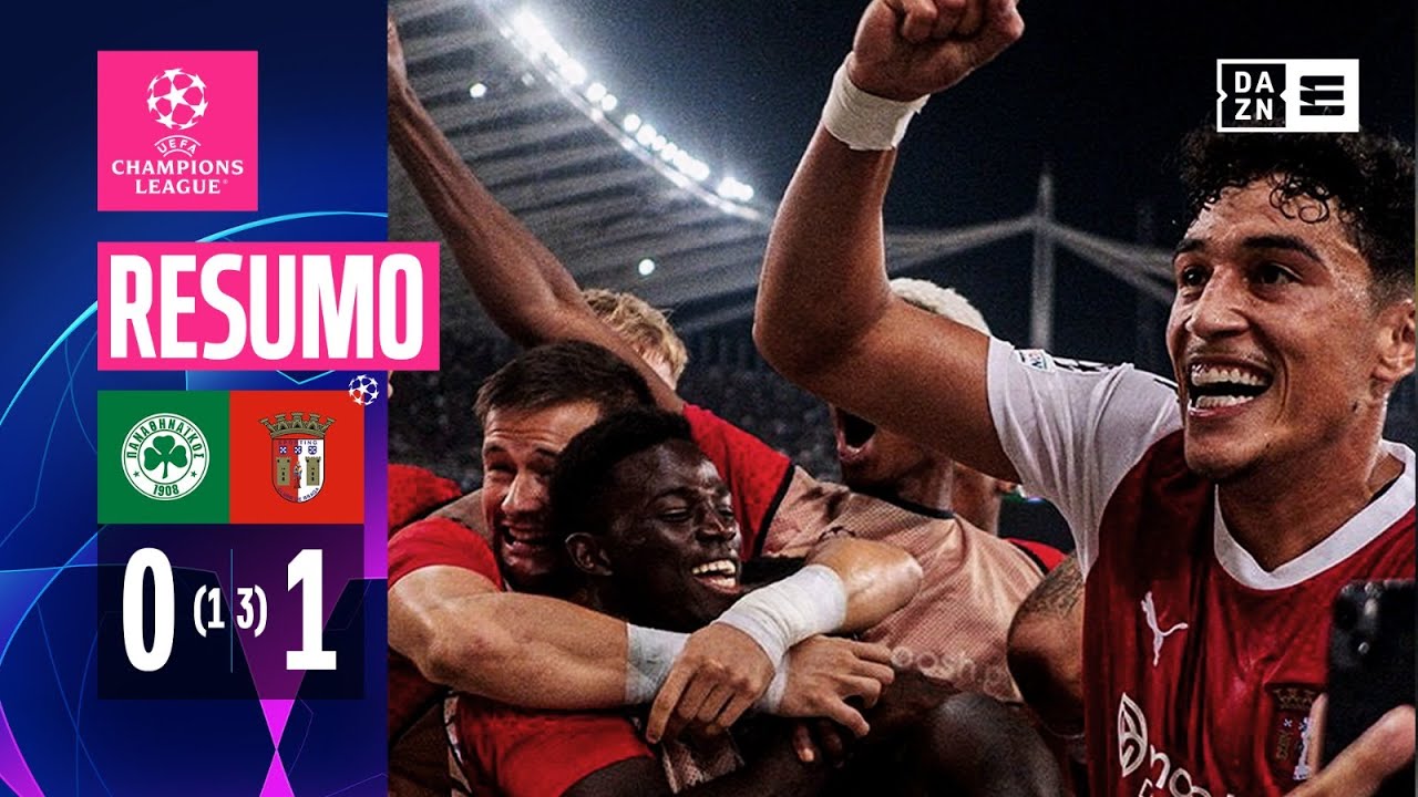 Resumo | Panathinaikos FC 0-1 SC Braga | Champions League 23/24