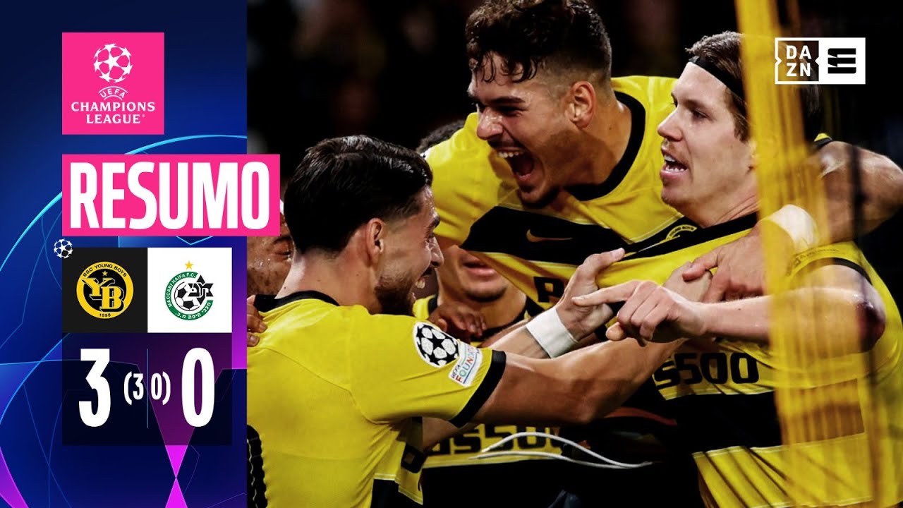 Resumo | BSC Young Boys 3-0 Maccabi Haifa FC | Champions League 23/24