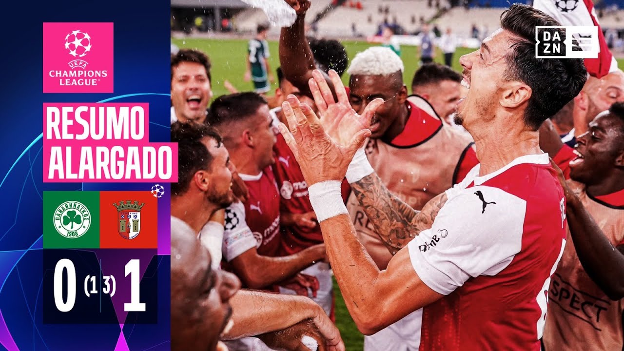 Resumo Alargado | Panathinaikos FC 0-1 SC Braga | Champions League 23/24