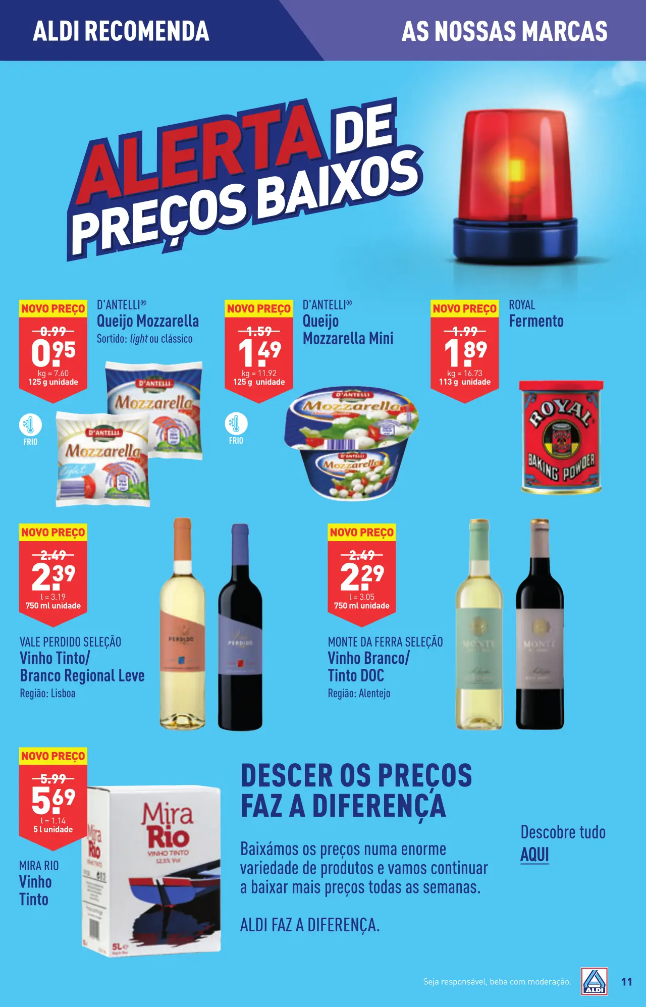 Antevis&atilde;o Folheto ALDI (23 a 29 agosto)