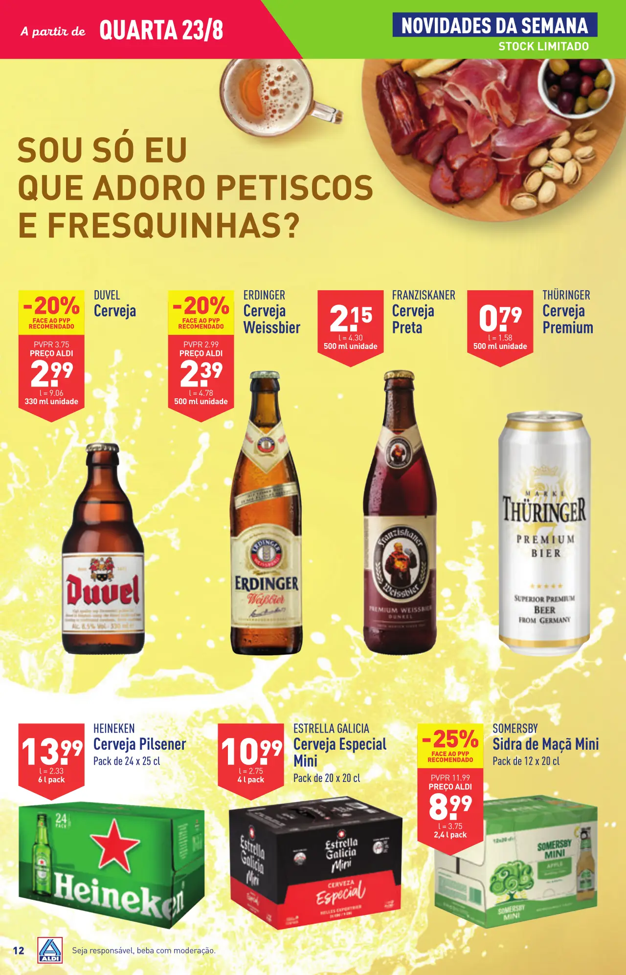 Antevis&atilde;o Folheto ALDI (23 a 29 agosto)