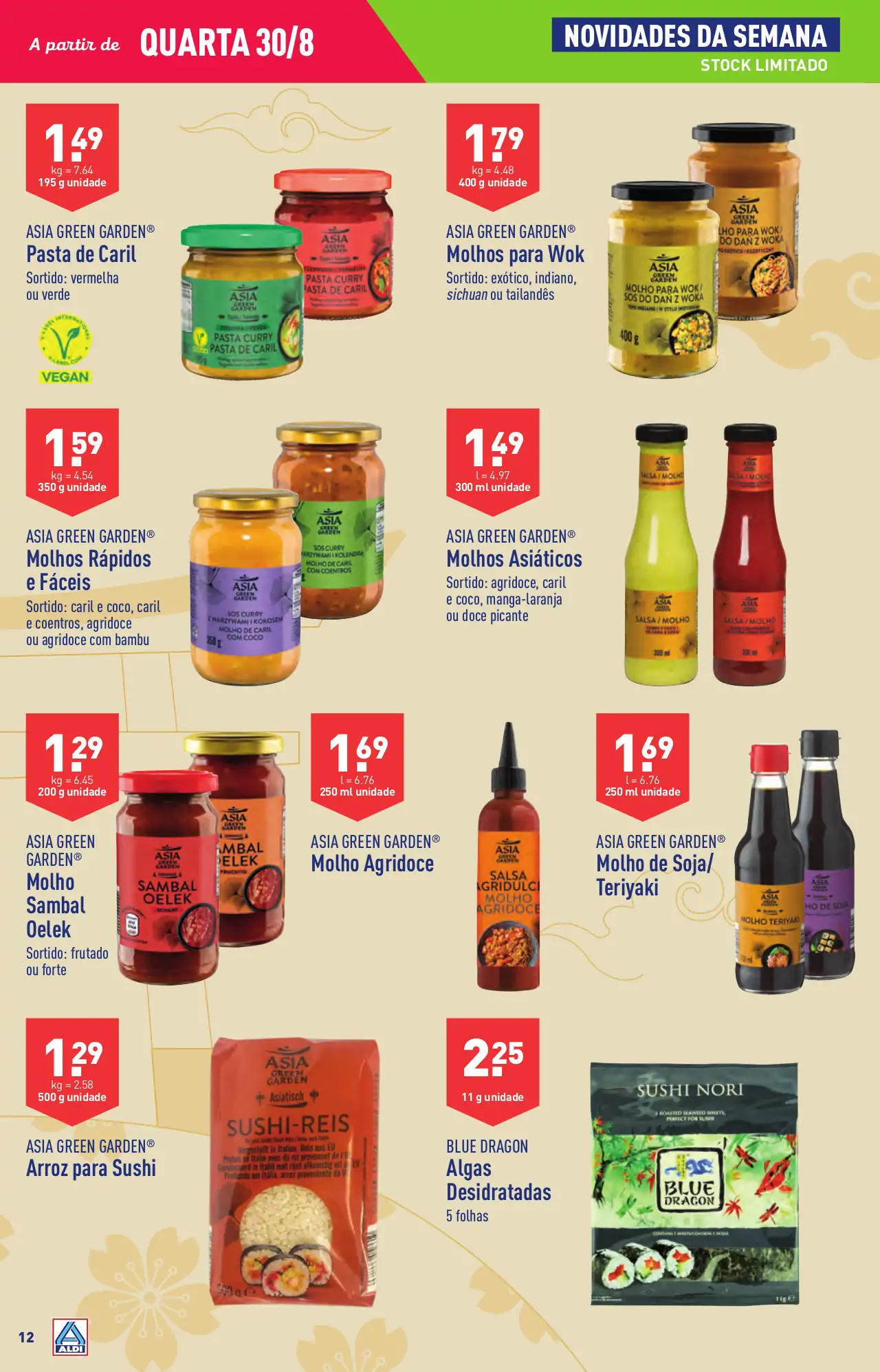 Antevis&atilde;o Folheto ALDI (30 agosto a 5 setembro)