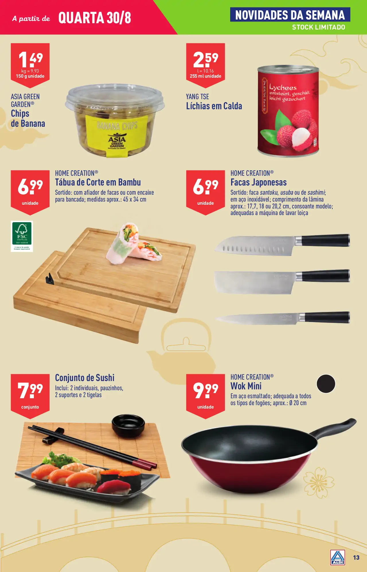 Antevis&atilde;o Folheto ALDI (30 agosto a 5 setembro)