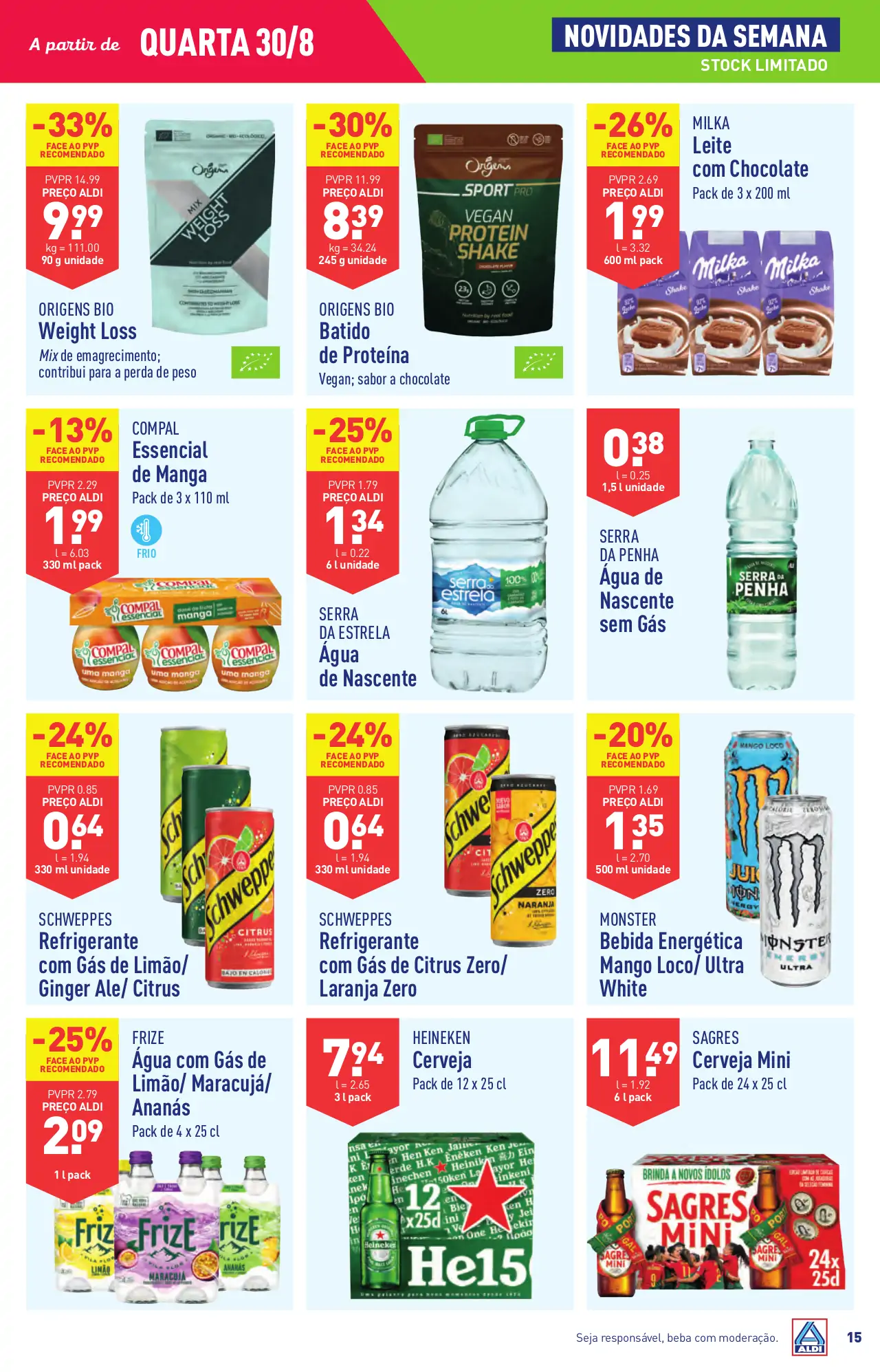 Antevis&atilde;o Folheto ALDI (30 agosto a 5 setembro)