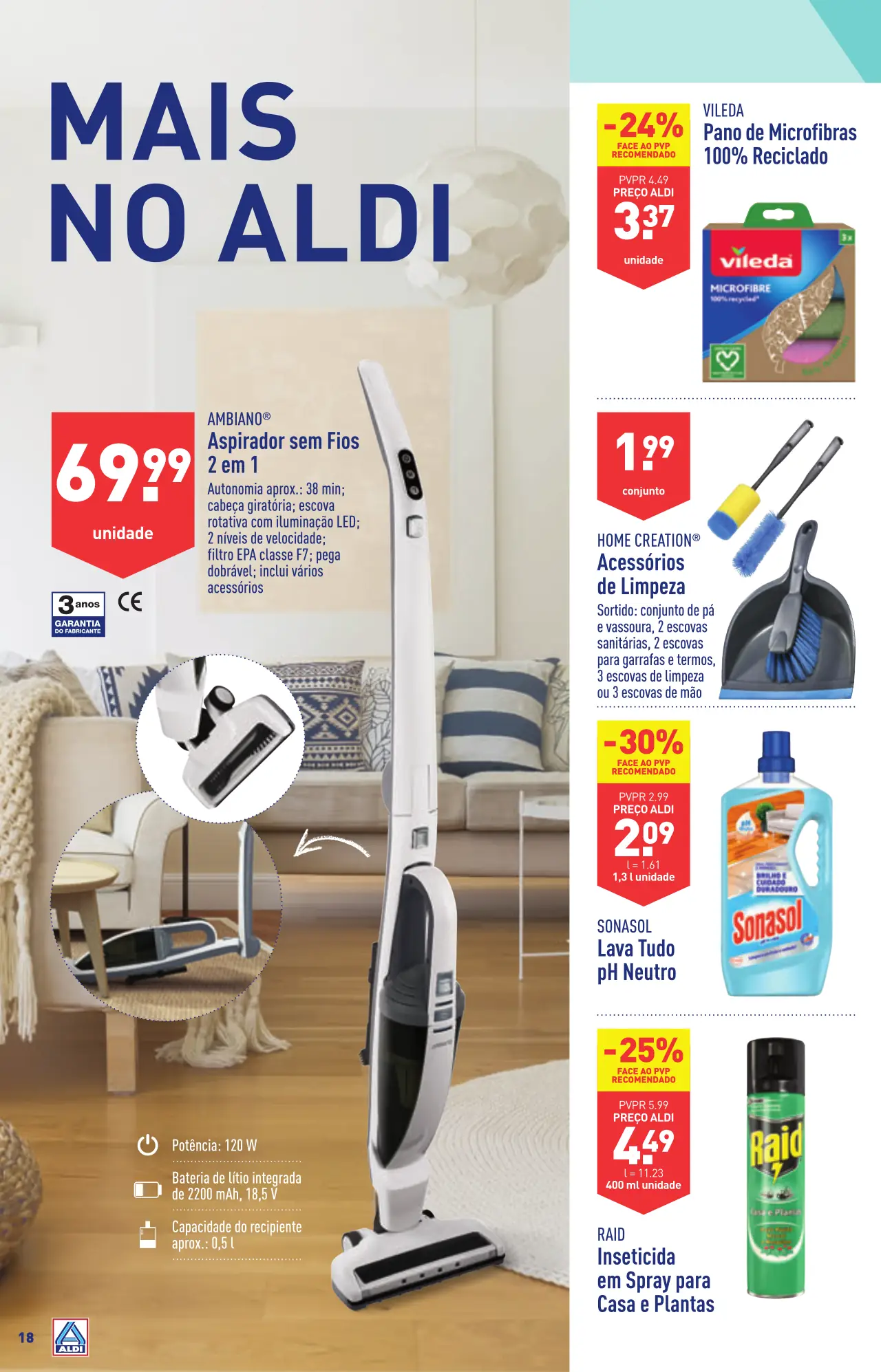 Antevis&atilde;o Folheto ALDI (23 a 29 agosto)