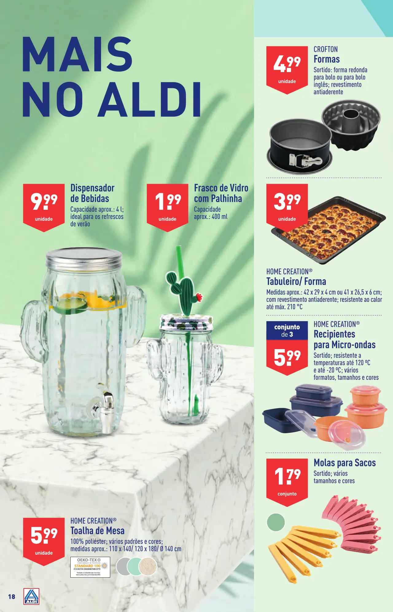 Antevis&atilde;o Folheto ALDI (9 a 15 agosto)