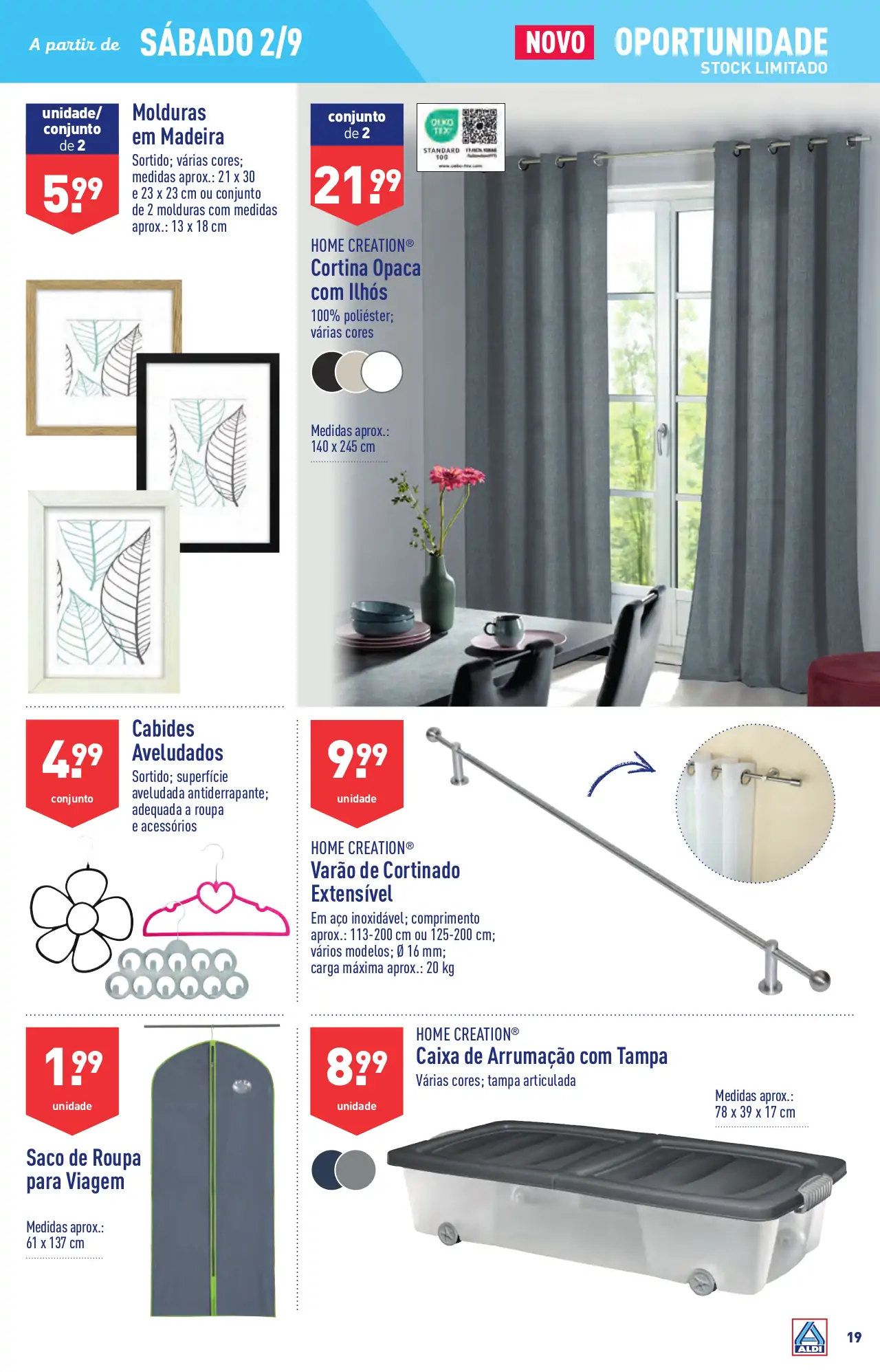 Antevis&atilde;o Folheto ALDI (30 agosto a 5 setembro)