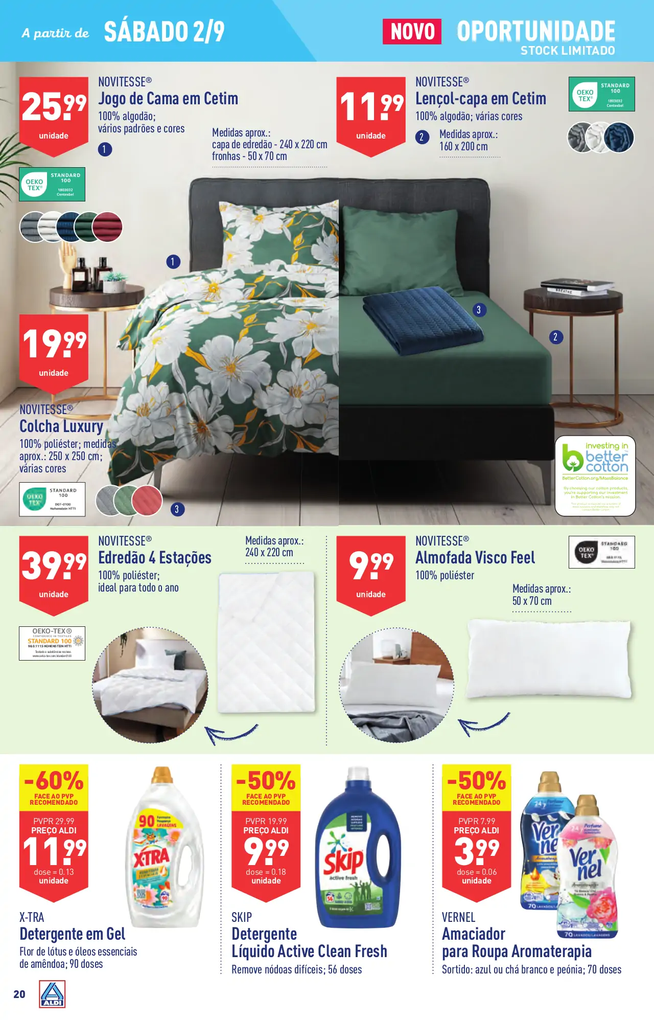 Antevis&atilde;o Folheto ALDI (30 agosto a 5 setembro)