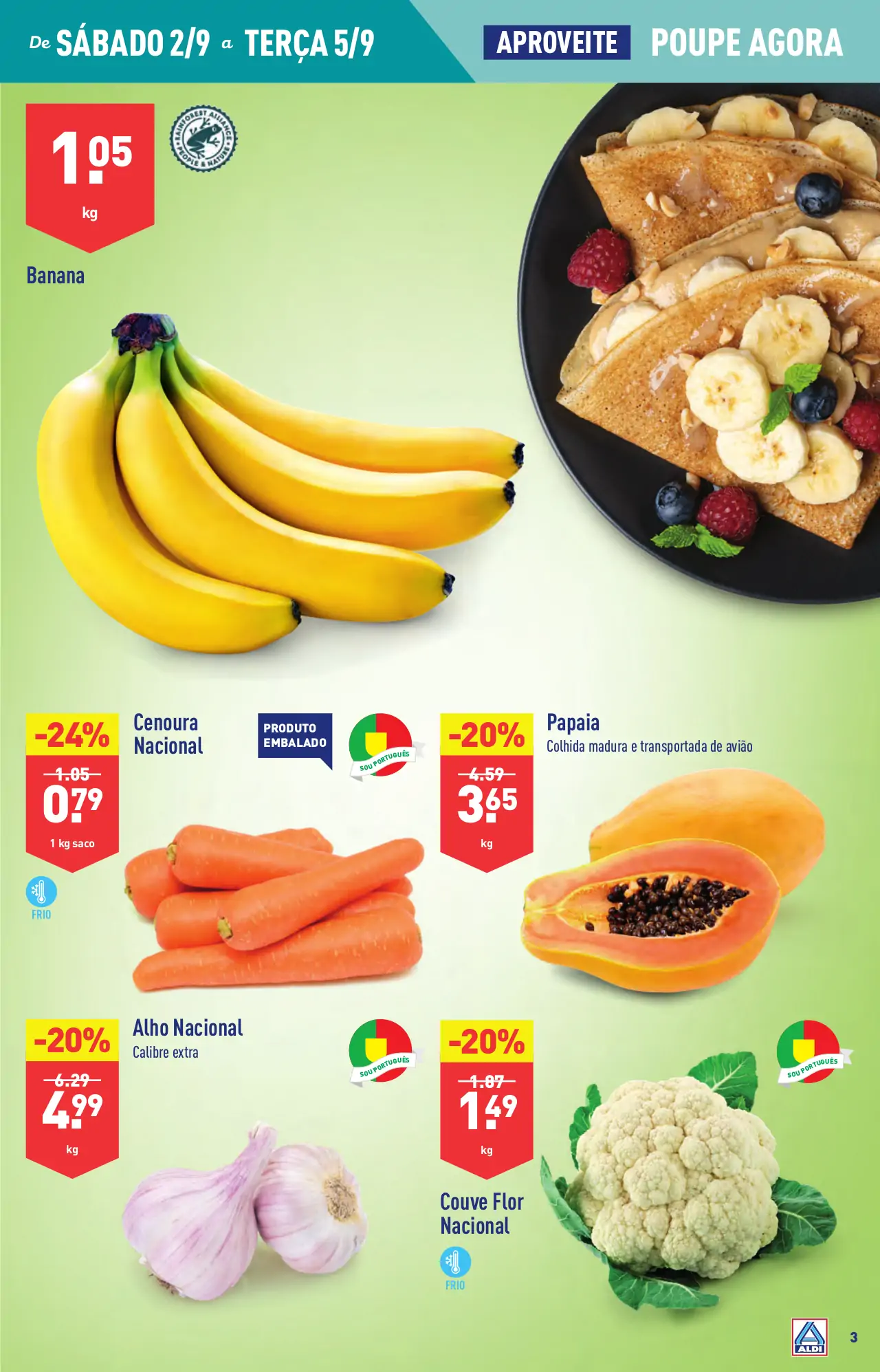 Antevis&atilde;o Folheto ALDI (30 agosto a 5 setembro)