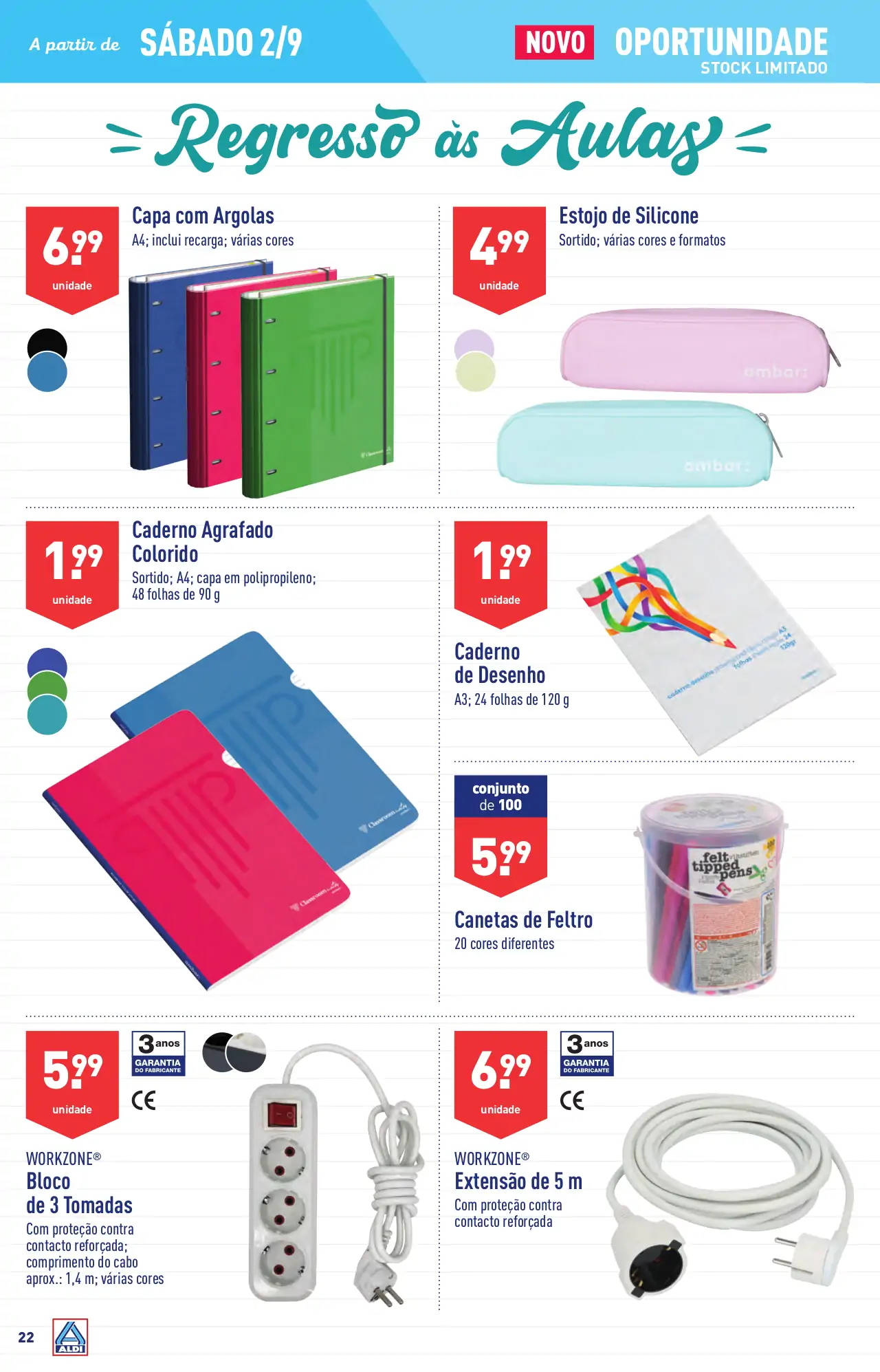 Antevis&atilde;o Folheto ALDI (30 agosto a 5 setembro)