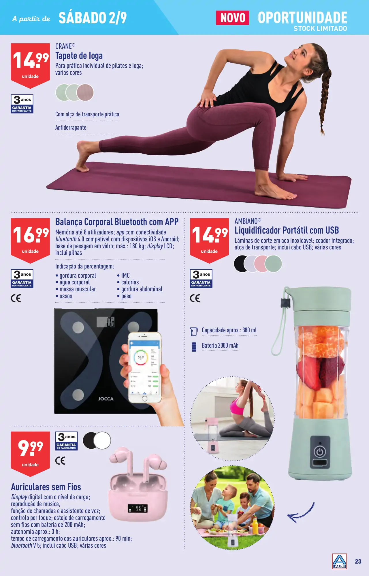 Antevis&atilde;o Folheto ALDI (30 agosto a 5 setembro)