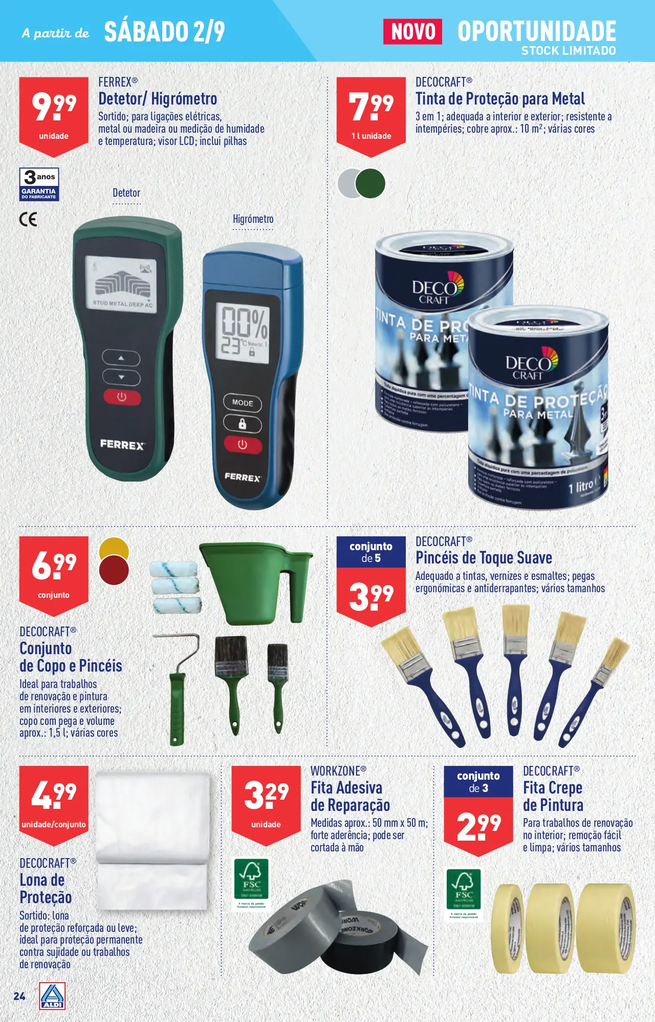 Antevis&atilde;o Folheto ALDI (30 agosto a 5 setembro)