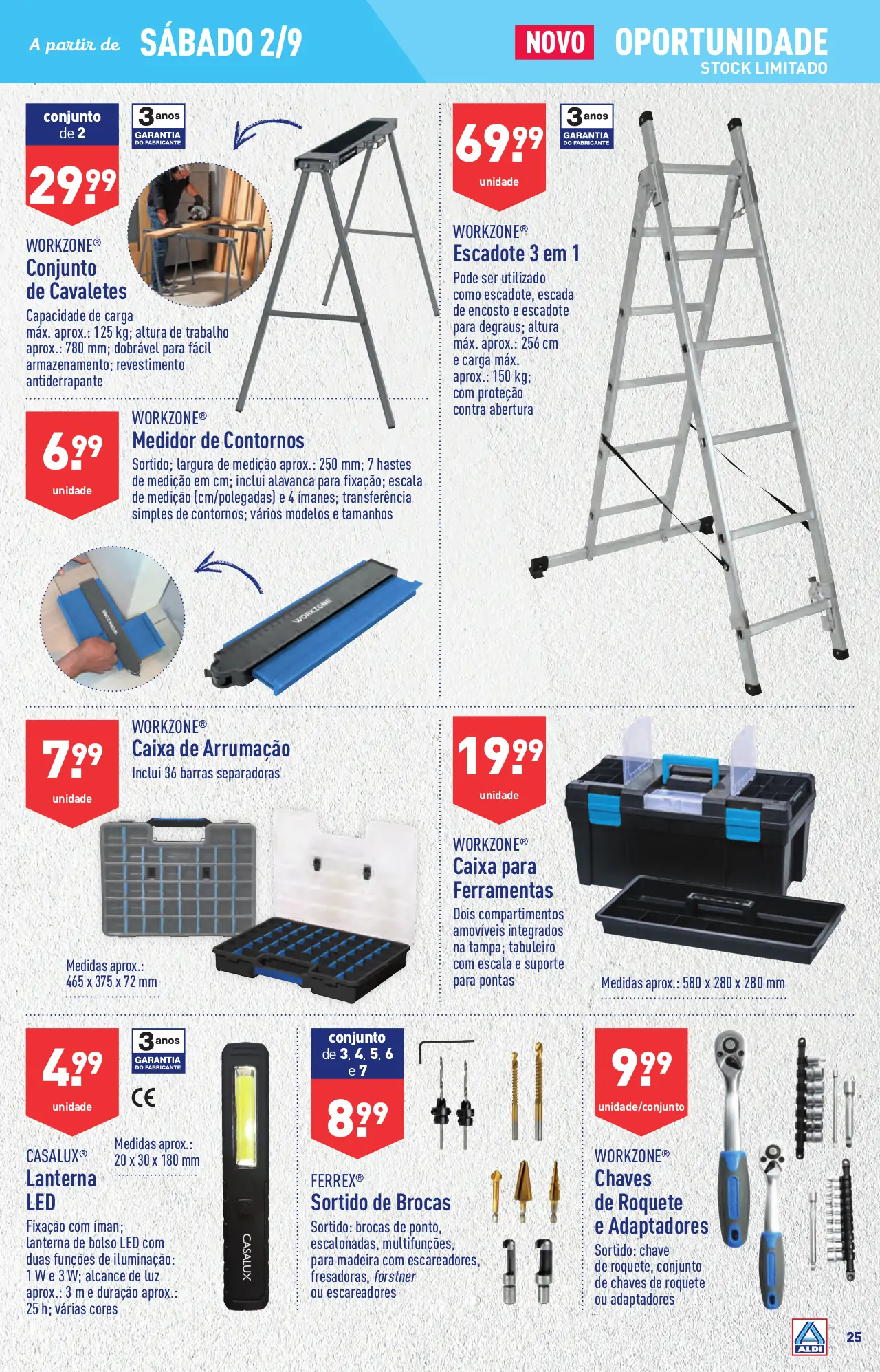 Antevis&atilde;o Folheto ALDI (30 agosto a 5 setembro)