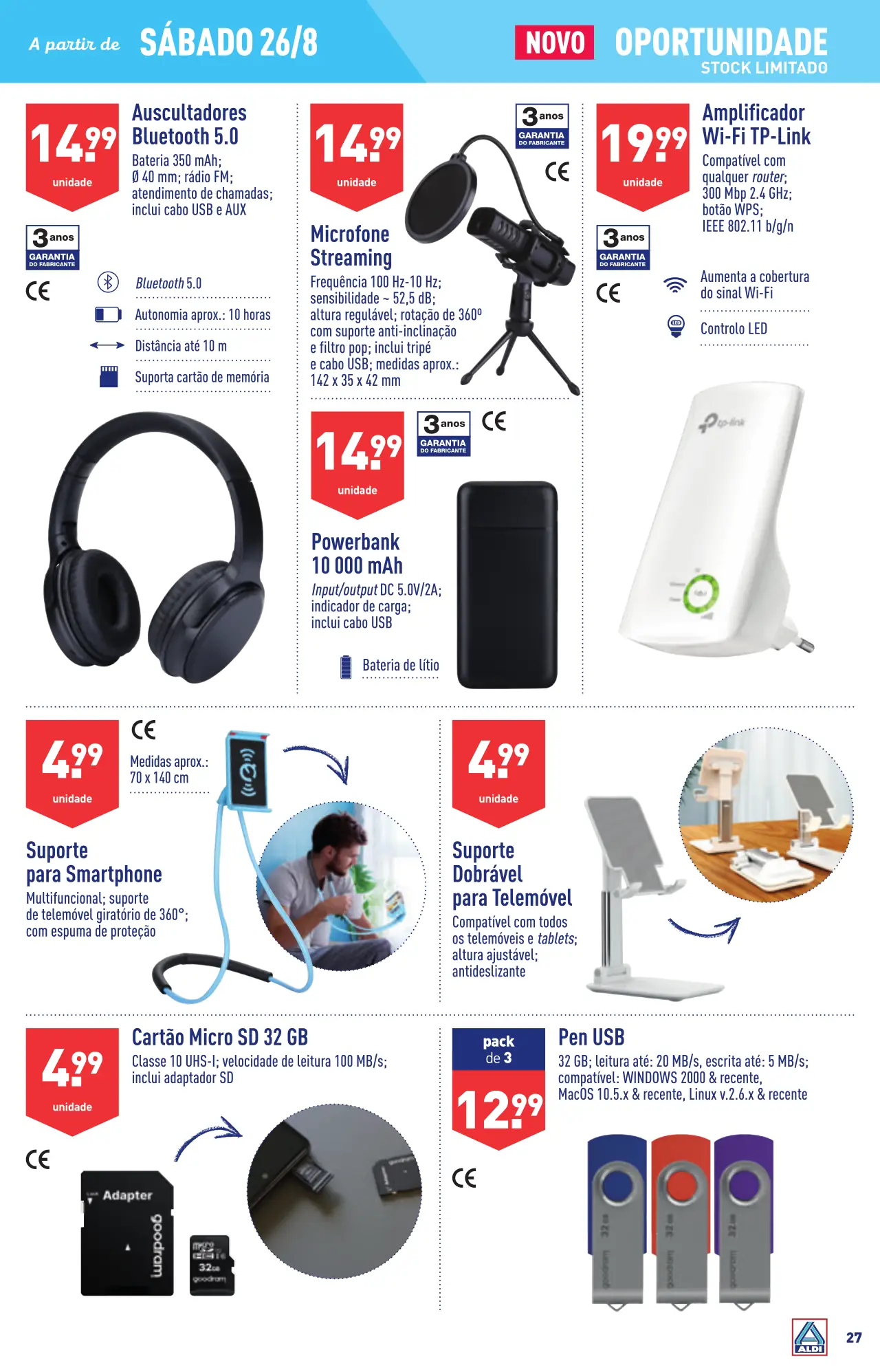 Antevis&atilde;o Folheto ALDI (23 a 29 agosto)