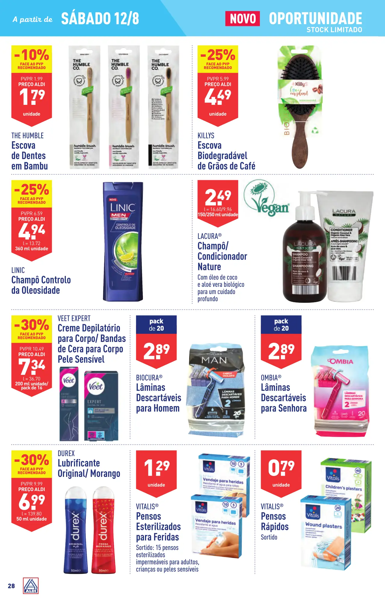 Antevis&atilde;o Folheto ALDI (9 a 15 agosto)