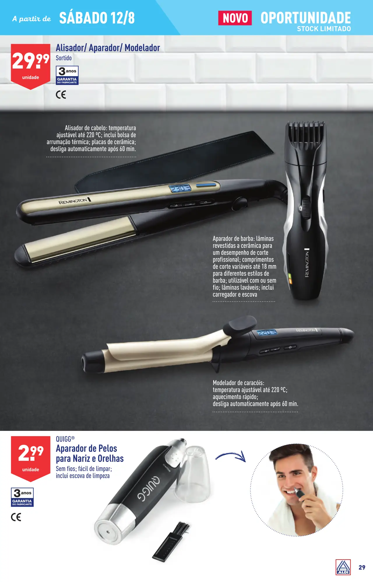 Antevis&atilde;o Folheto ALDI (9 a 15 agosto)