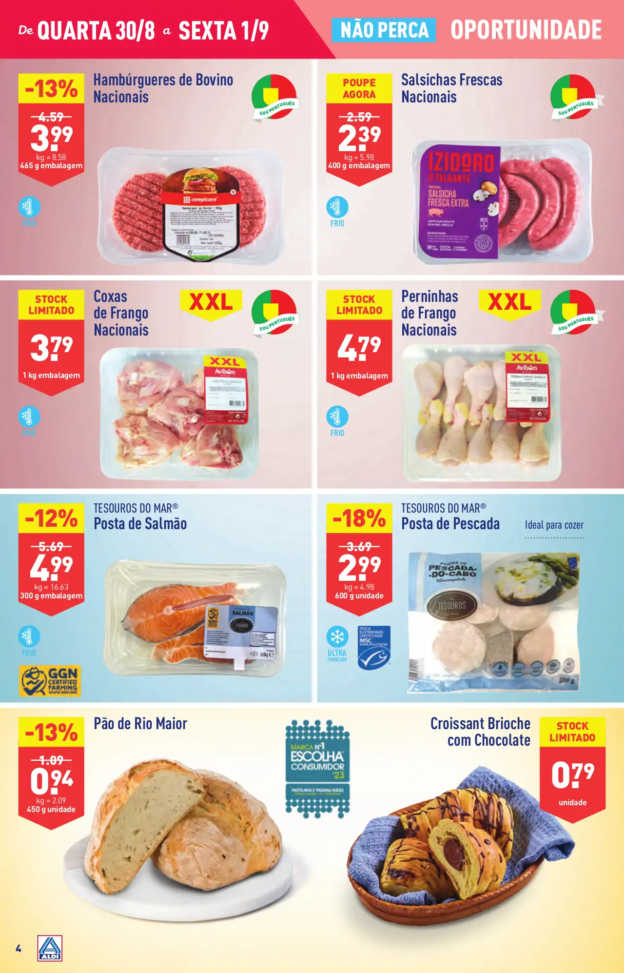 Antevis&atilde;o Folheto ALDI (30 agosto a 5 setembro)