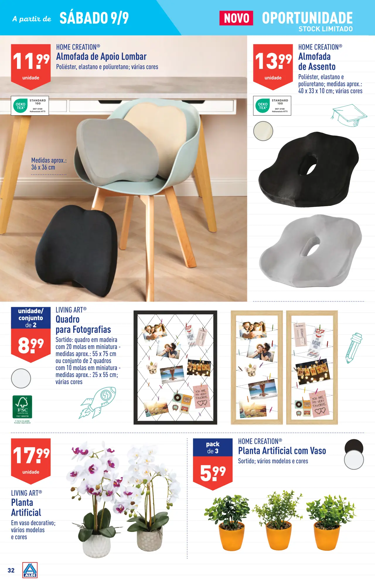 Antevis&atilde;o Folheto ALDI (6 a 12 setembro)