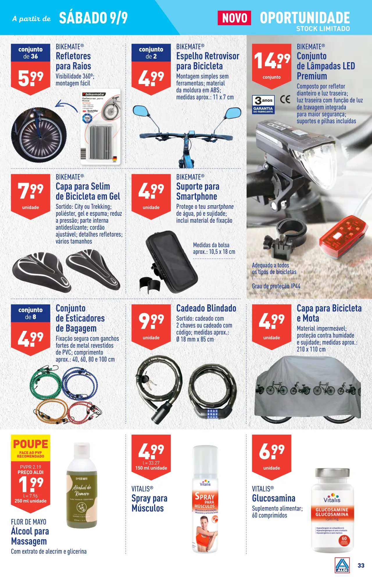 Antevis&atilde;o Folheto ALDI (6 a 12 setembro)