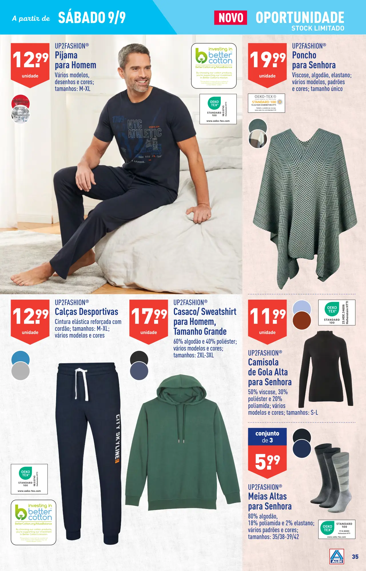 Antevis&atilde;o Folheto ALDI (6 a 12 setembro)