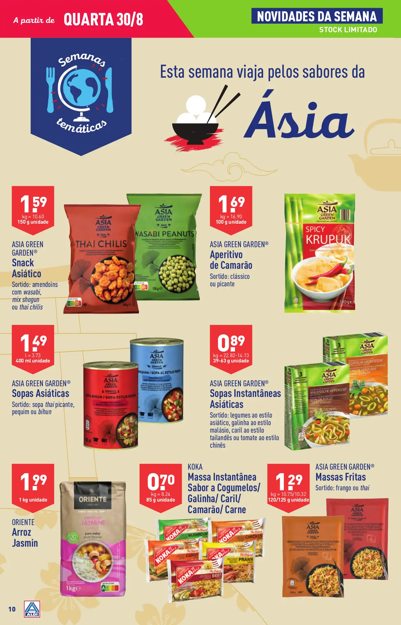 Antevis&atilde;o Folheto ALDI (30 agosto a 5 setembro)