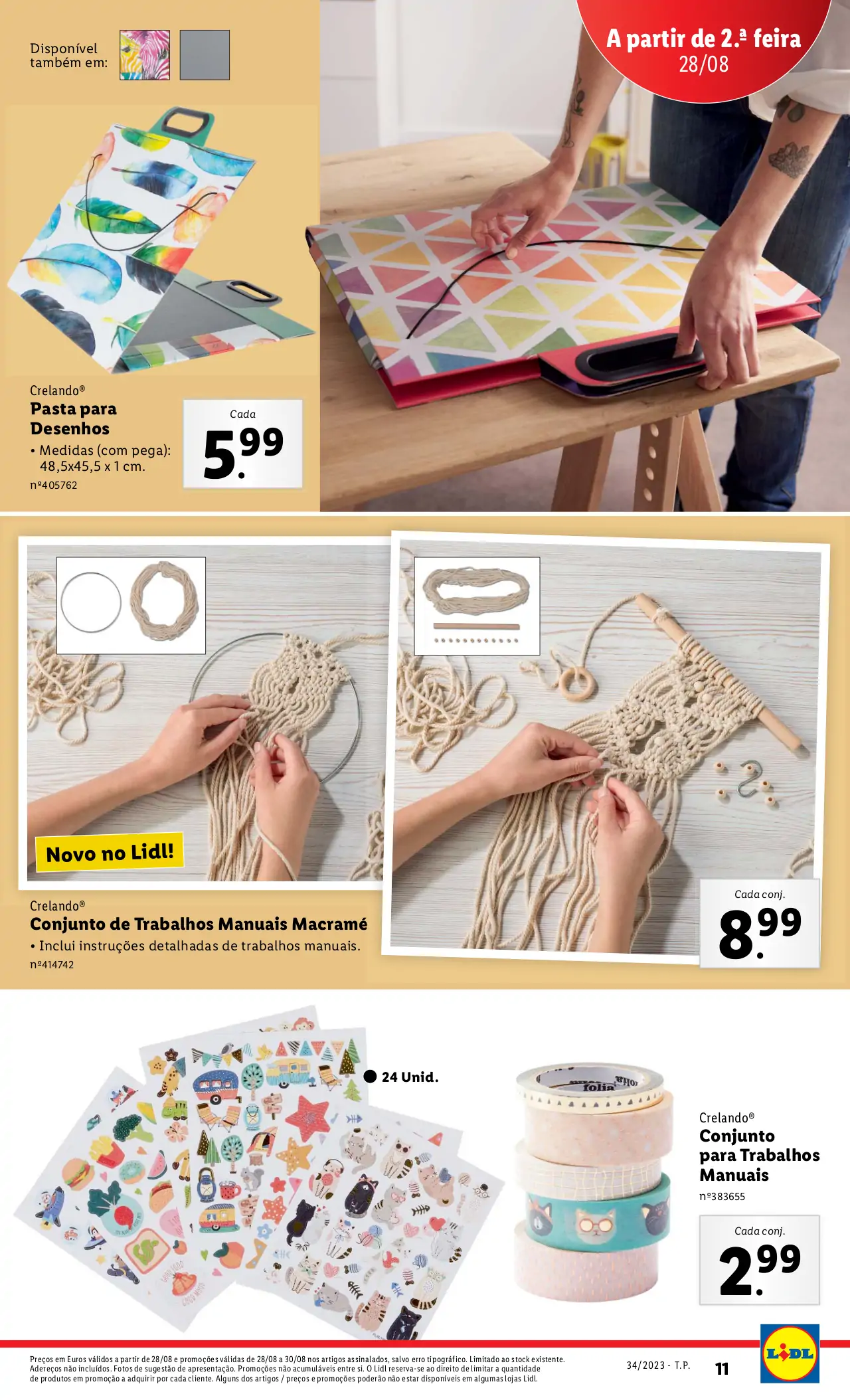 Antevis&atilde;o Folheto LiDL Novidades (a partir de 24 agosto)