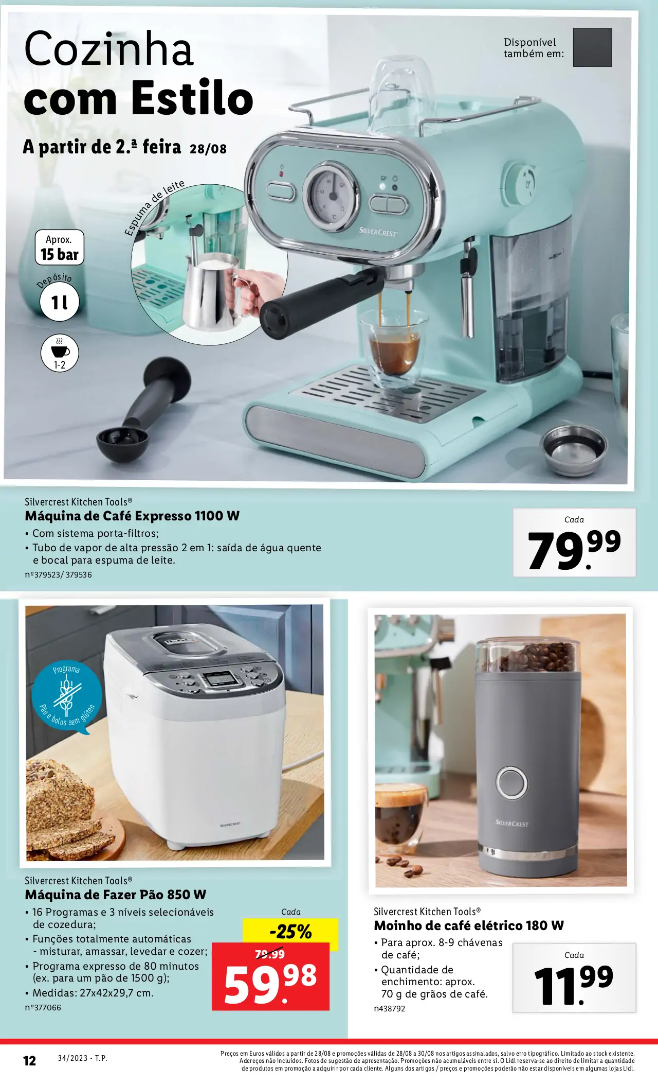 Antevis&atilde;o Folheto LiDL Novidades (a partir de 24 agosto)